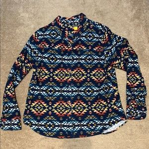 Cabelas Tribal Button Down Shirt Women’s XL